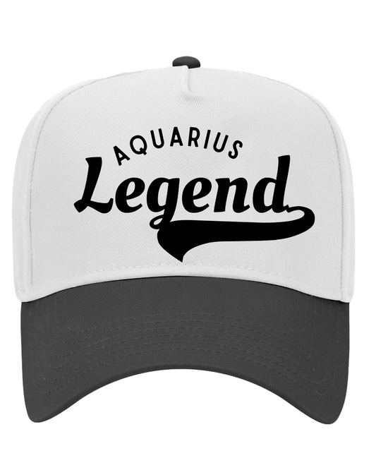 Aquarius Legend Snapback Baseball Cap – Unisex