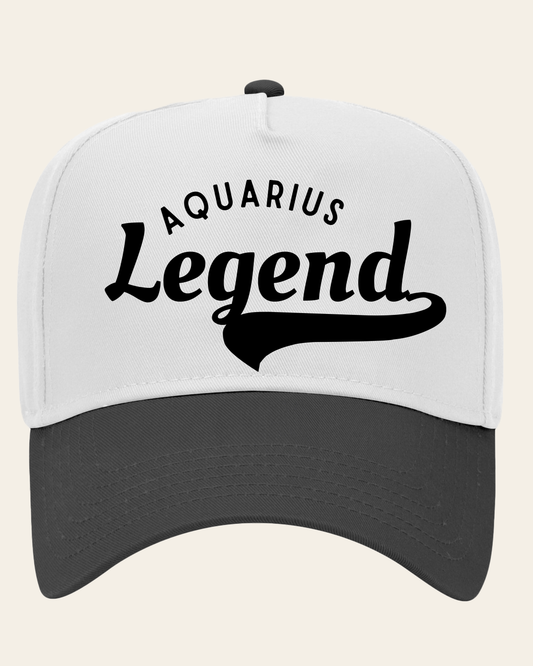 Aquarius Legend Snapback Baseball Cap – Unisex