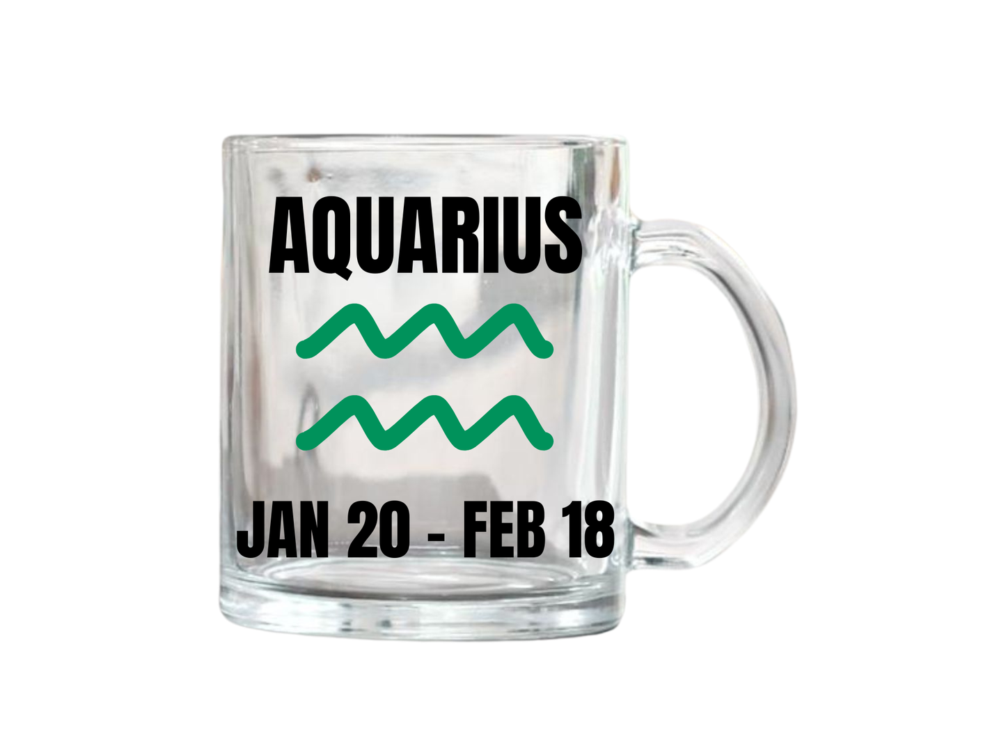They Not Like Us Aquarius Glass Mug – 17oz