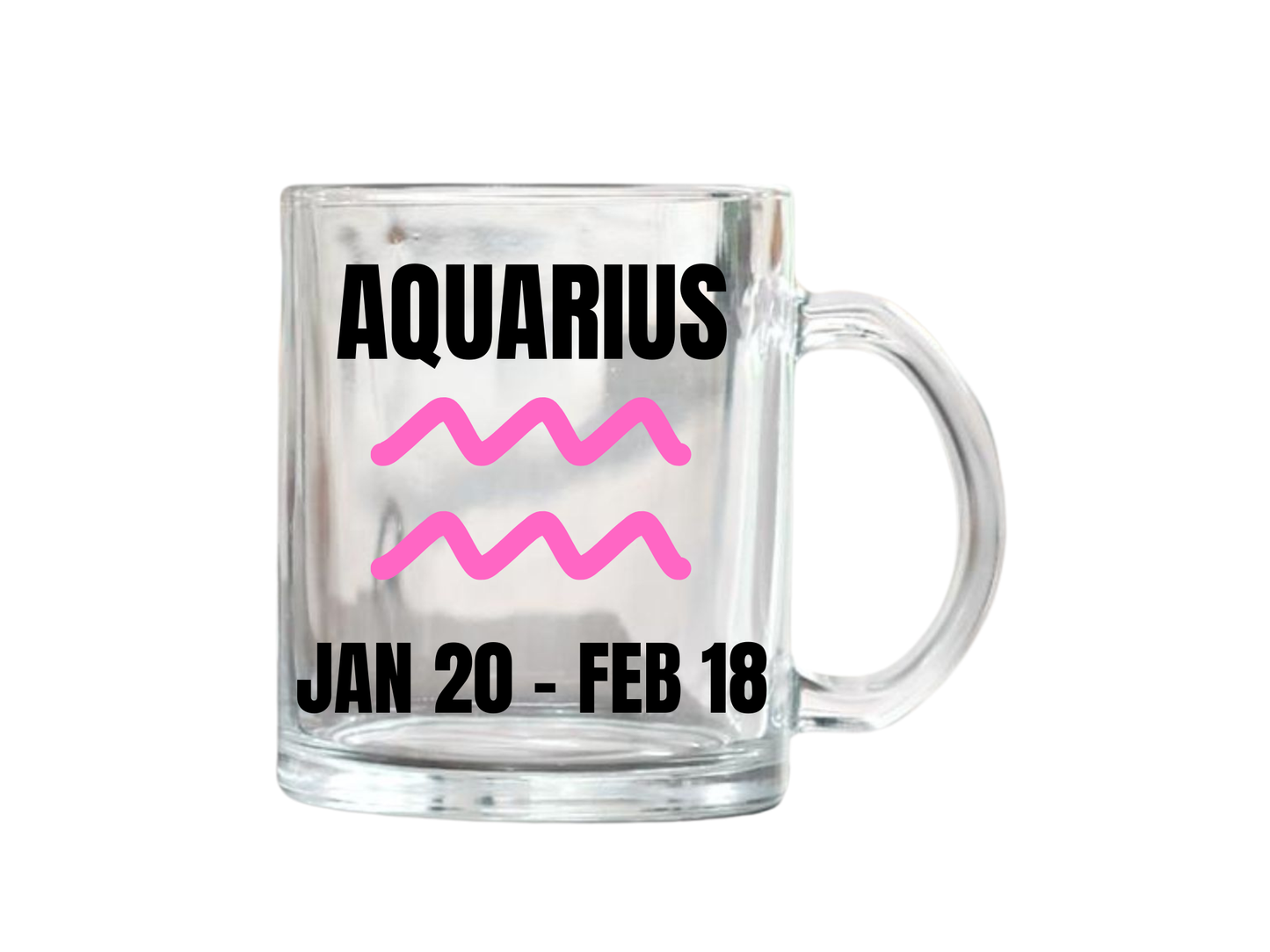 They Not Like Us Aquarius Glass Mug – 17oz