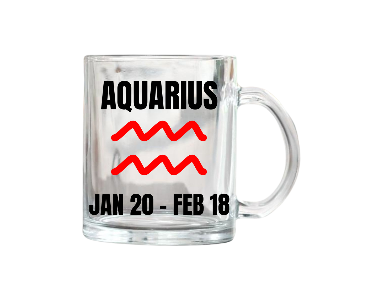 They Not Like Us Aquarius Glass Mug – 17oz