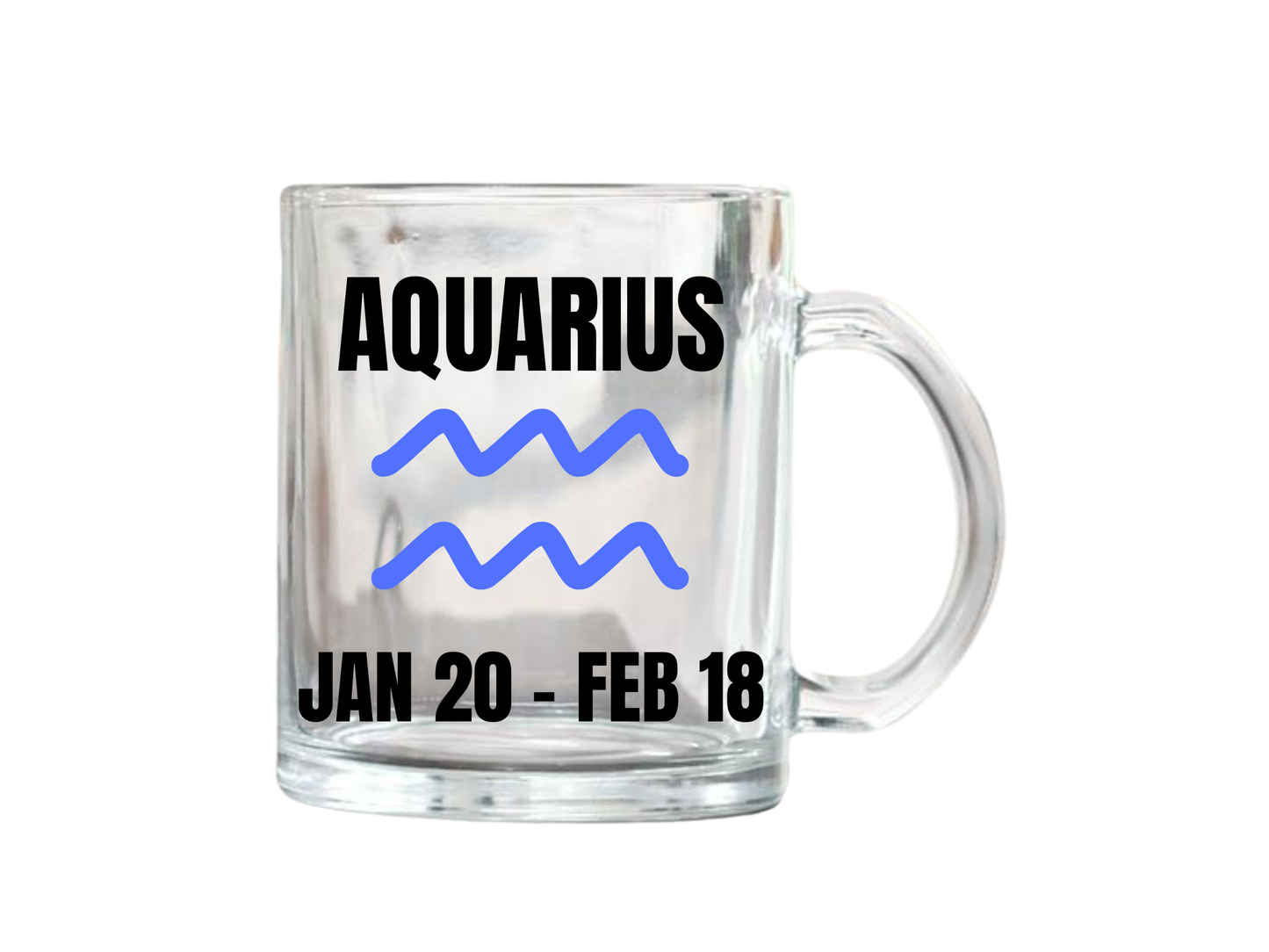 They Not Like Us Aquarius Glass Mug – 17oz