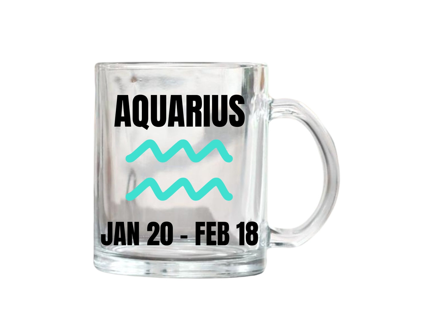 They Not Like Us Aquarius Glass Mug – 17oz