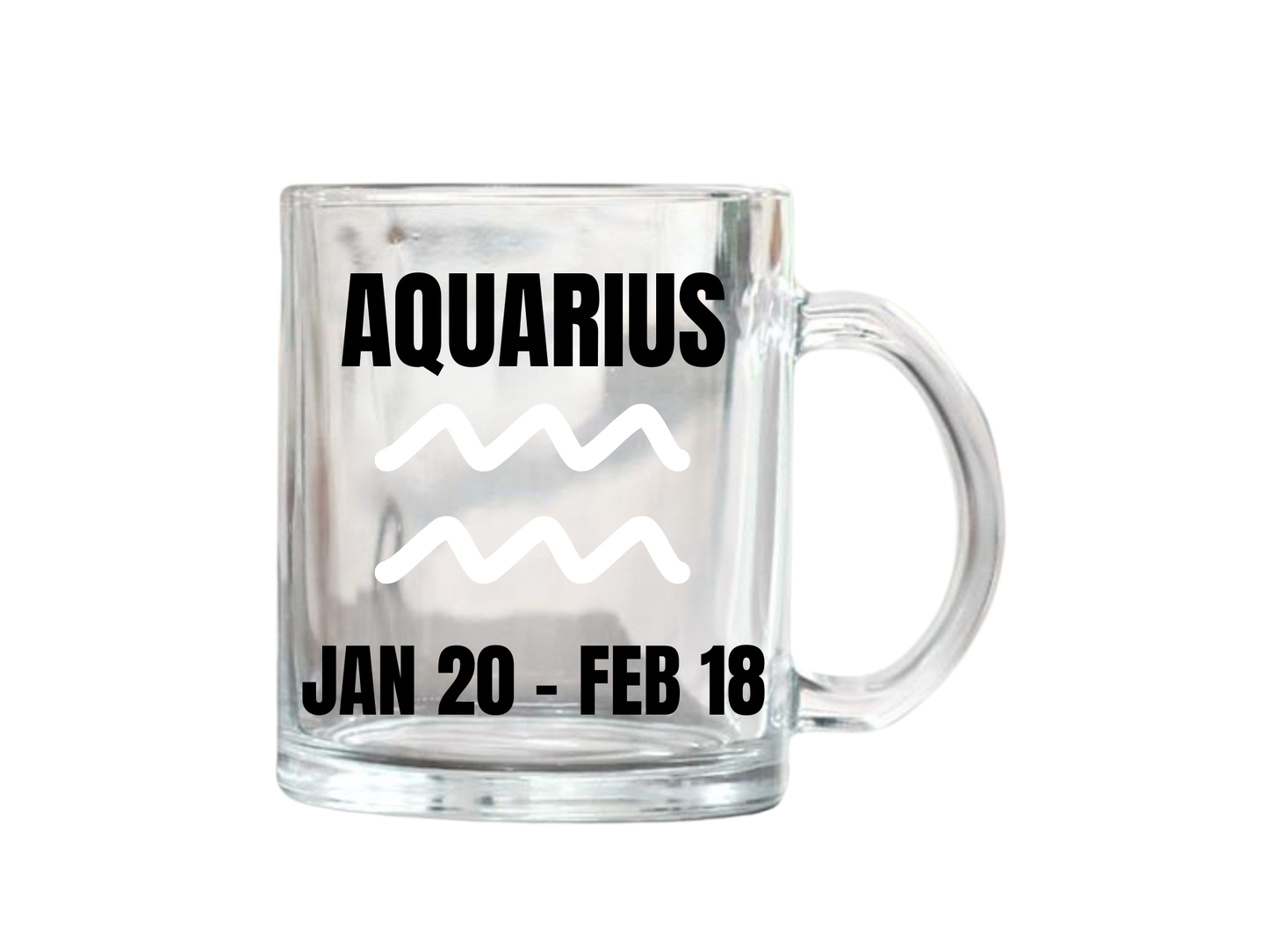 They Not Like Us Aquarius Glass Mug – 17oz