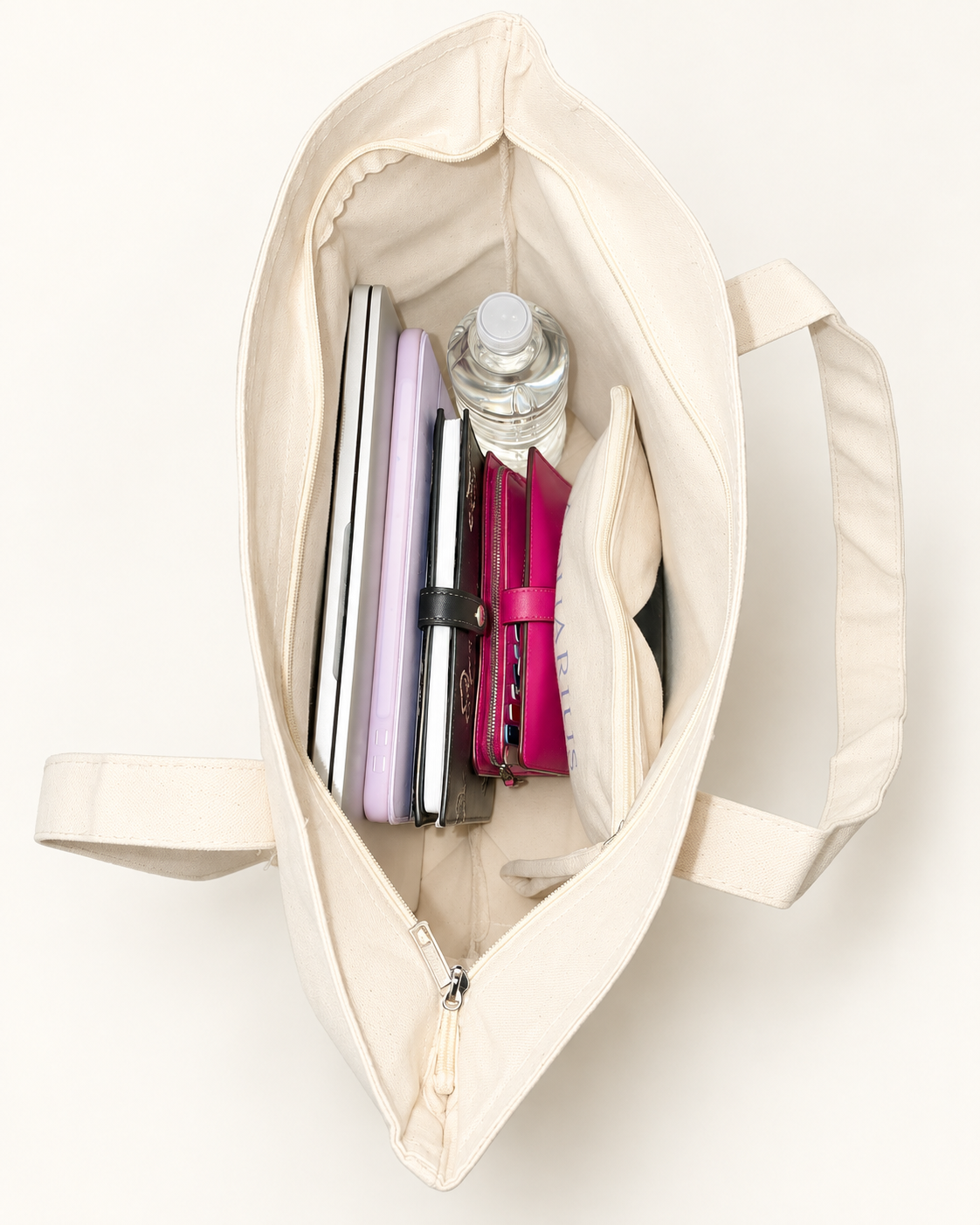 Aquarius Aces™ Spade Tote & Wristlet Set — Amethyst Edition