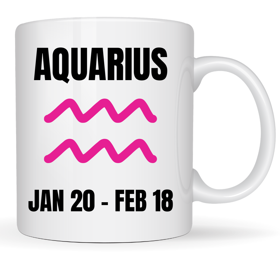 They Not Like Us Aquarius Classic Flat Mug – 15 oz