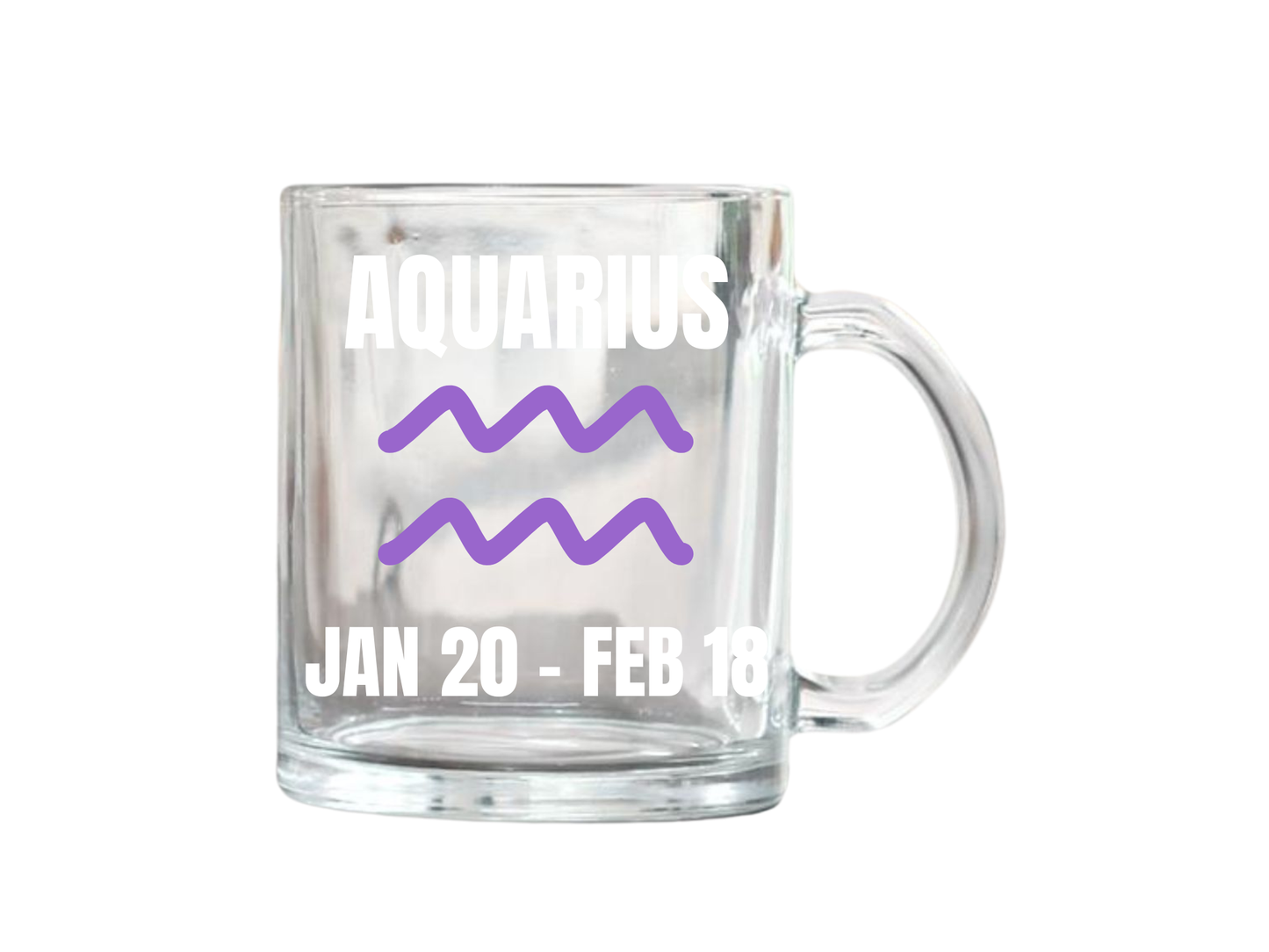 They Not Like Us Aquarius Glass Mug – 17oz