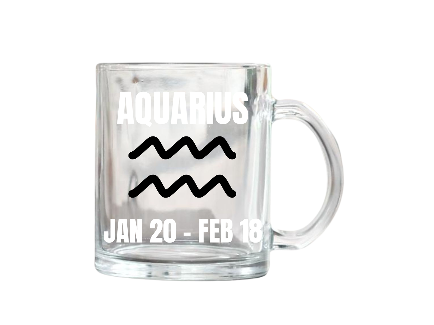 They Not Like Us Aquarius Glass Mug – 17oz