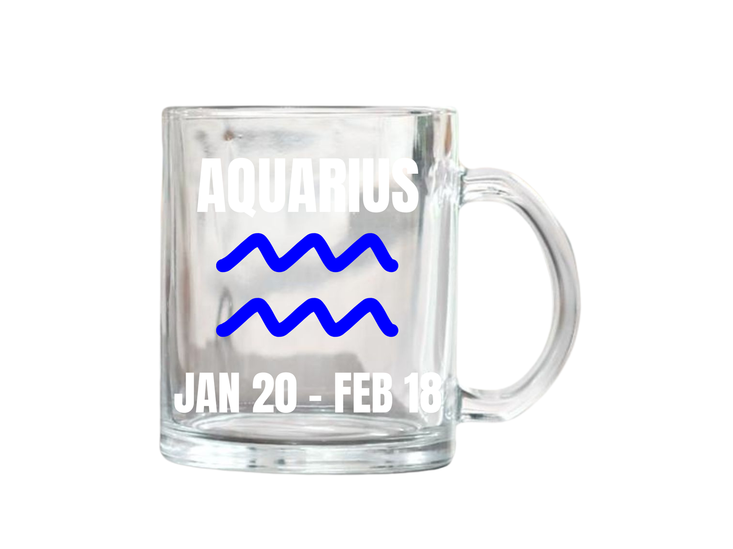 They Not Like Us Aquarius Glass Mug – 17oz