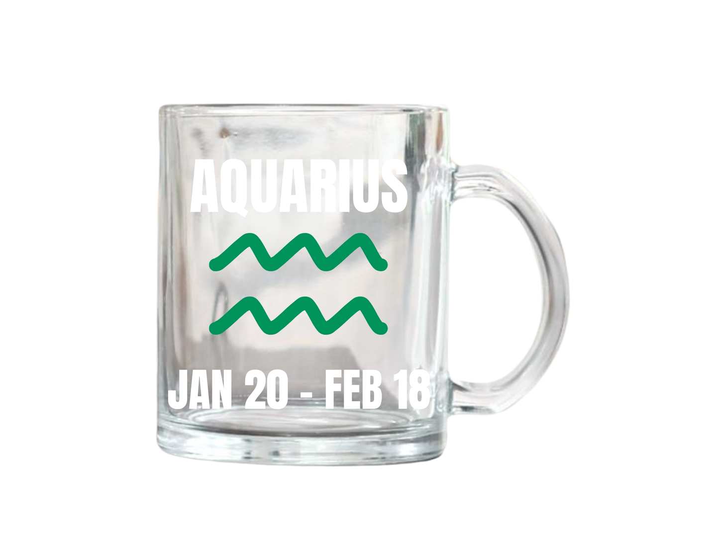 They Not Like Us Aquarius Glass Mug – 17oz