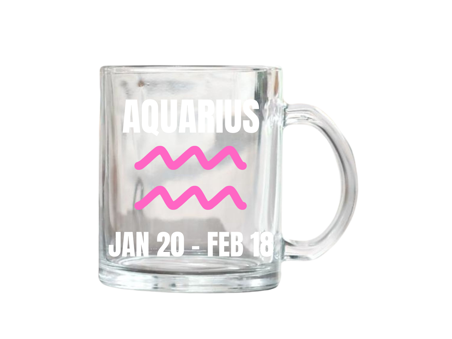 They Not Like Us Aquarius Glass Mug – 17oz