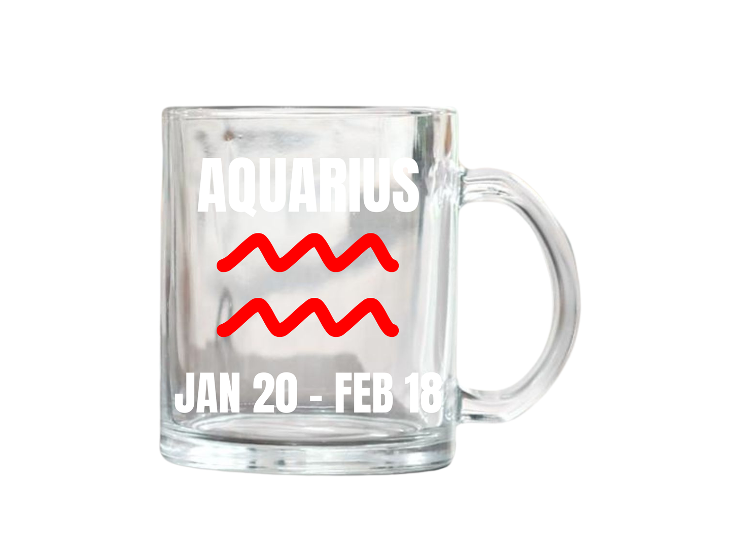 They Not Like Us Aquarius Glass Mug – 17oz