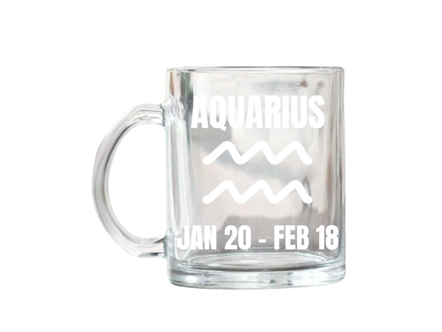 They Not Like Us Aquarius Glass Mug – 17oz