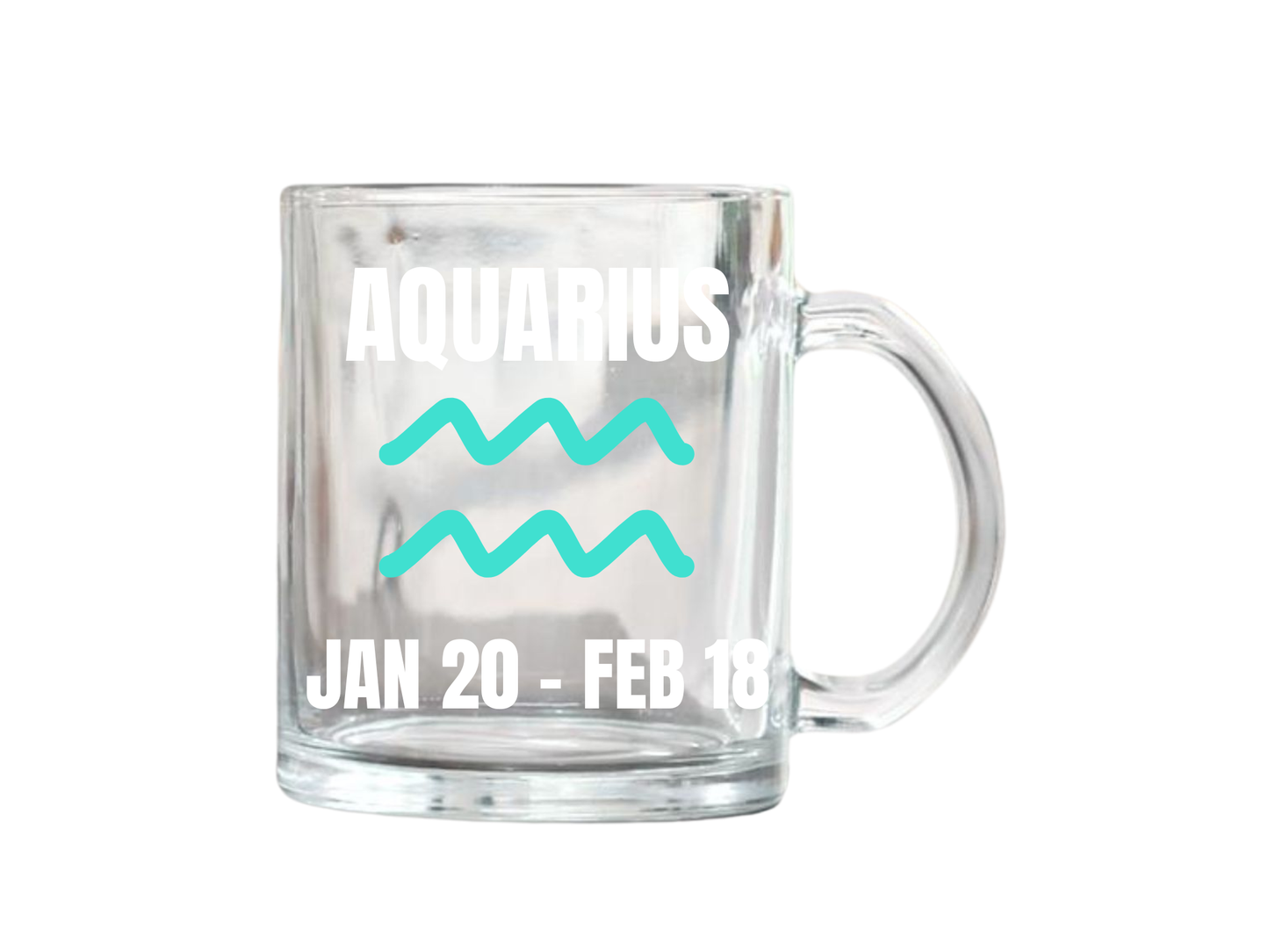 They Not Like Us Aquarius Glass Mug – 17oz